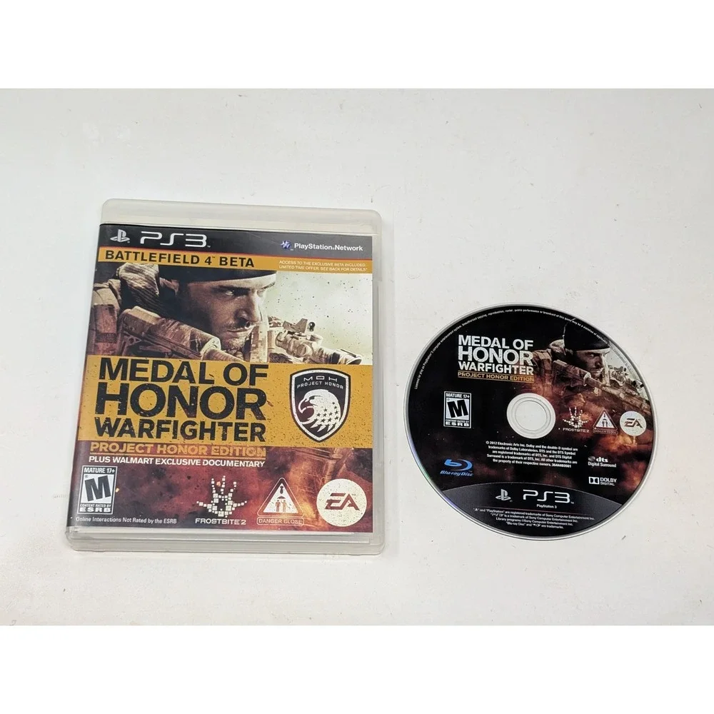 Medal‎ of Honor Warfighter Project Honor Walmart Edition PlayStation 3 PS3 CIB